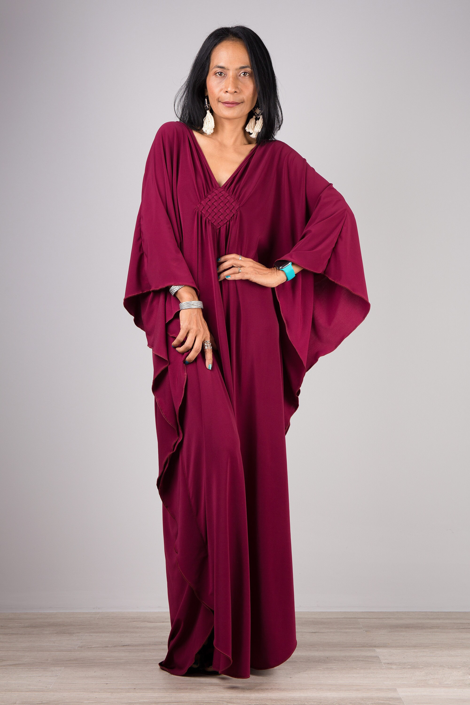 Wine Kaftan - Main Image