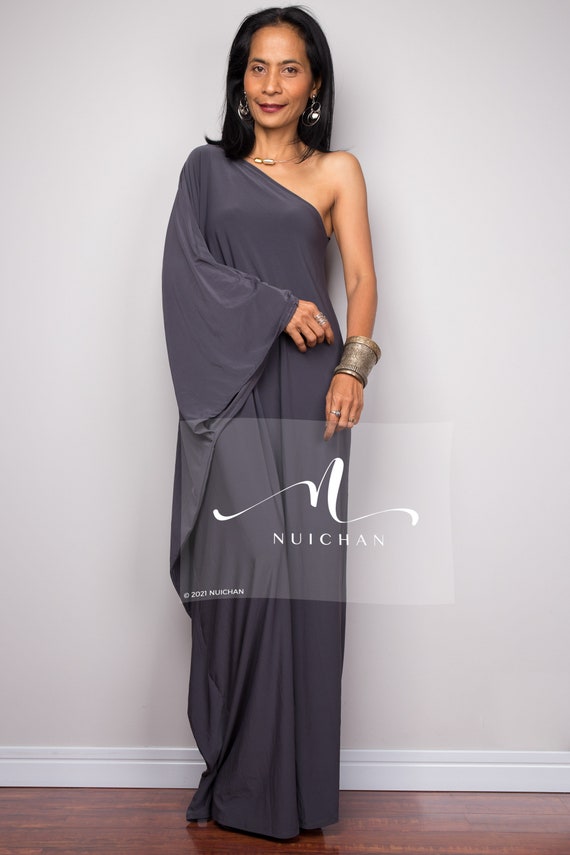 Dark gray cheap cocktail dress