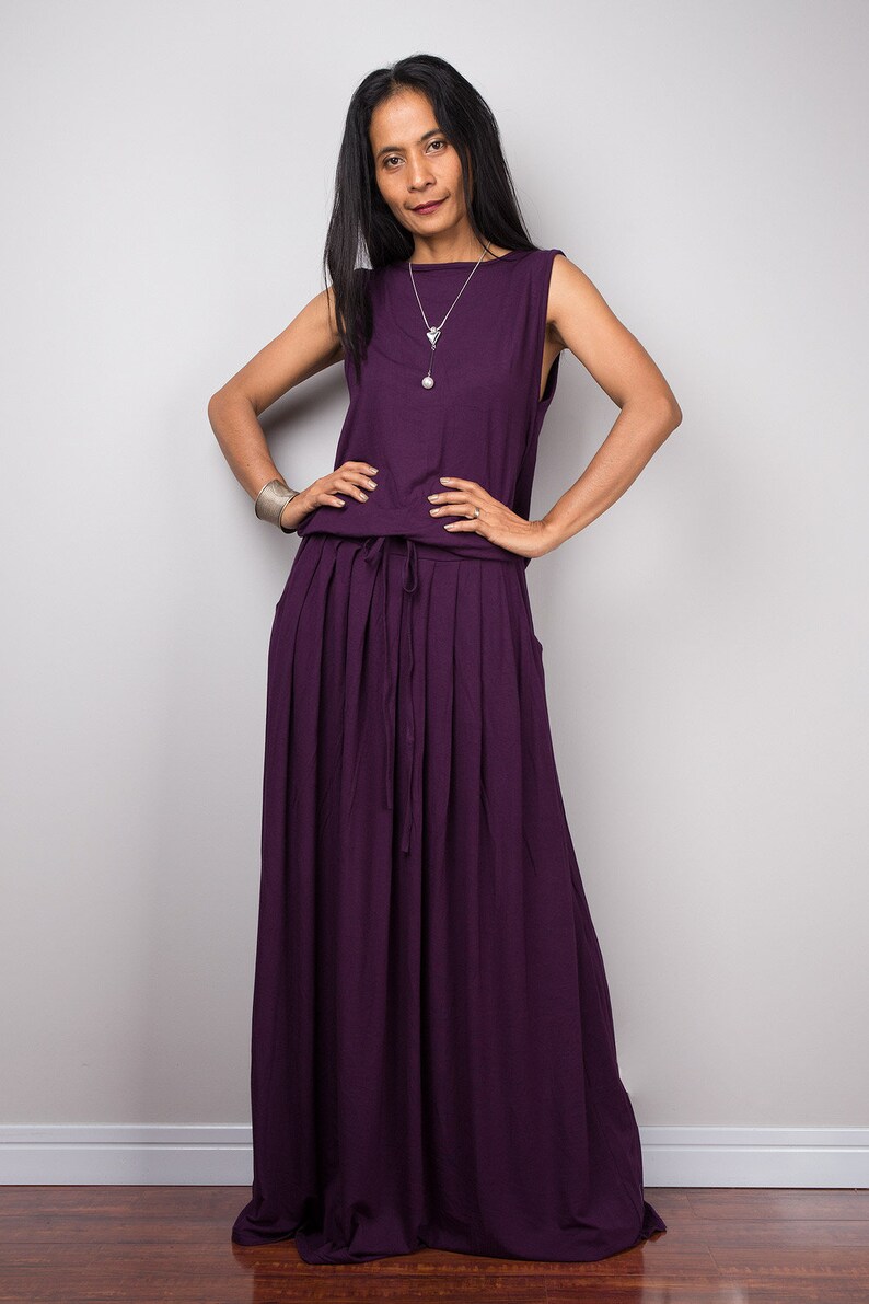 Brownish Purple Dresses