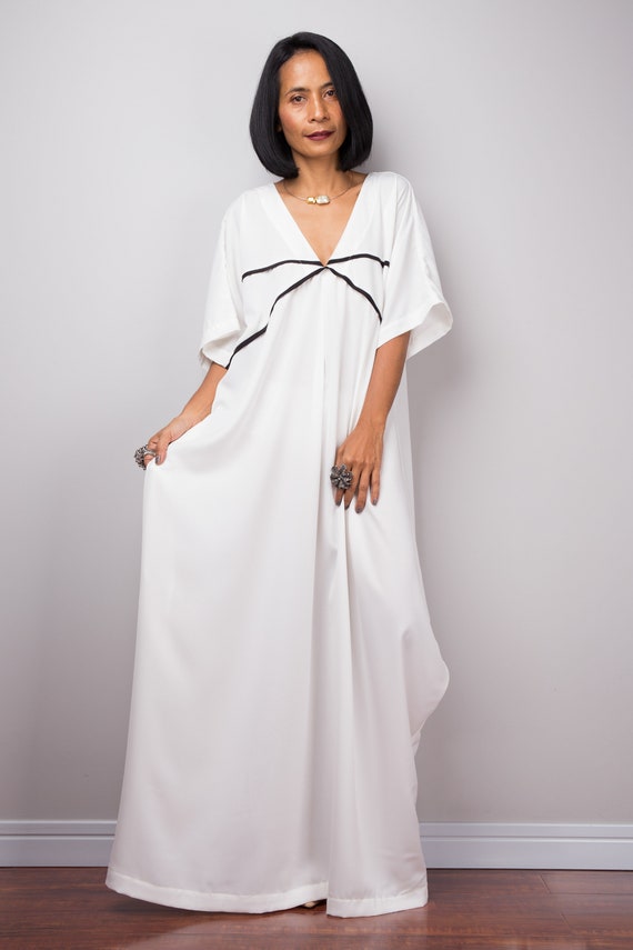 kaftan holiday dress Goddess Kaftan maxi Dress - Red Kaftan maxi dress main image 1