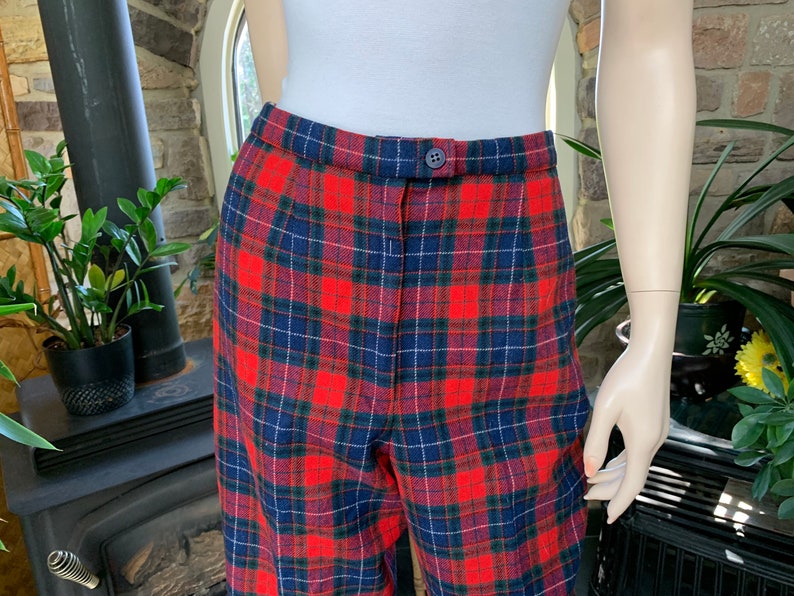 pendleton plaid pants