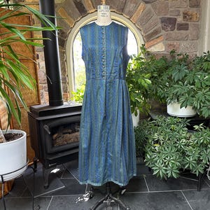 SALZBURGER DIRNDL 長袖レトロワンピース EU VINTAGE LACE UP DIRNDL DESIGN TYROLEAN ONE PIECE
