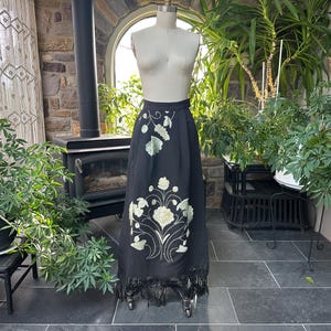 green emerald velvet dress Embroidered Top and Skirt Set – OutDazl