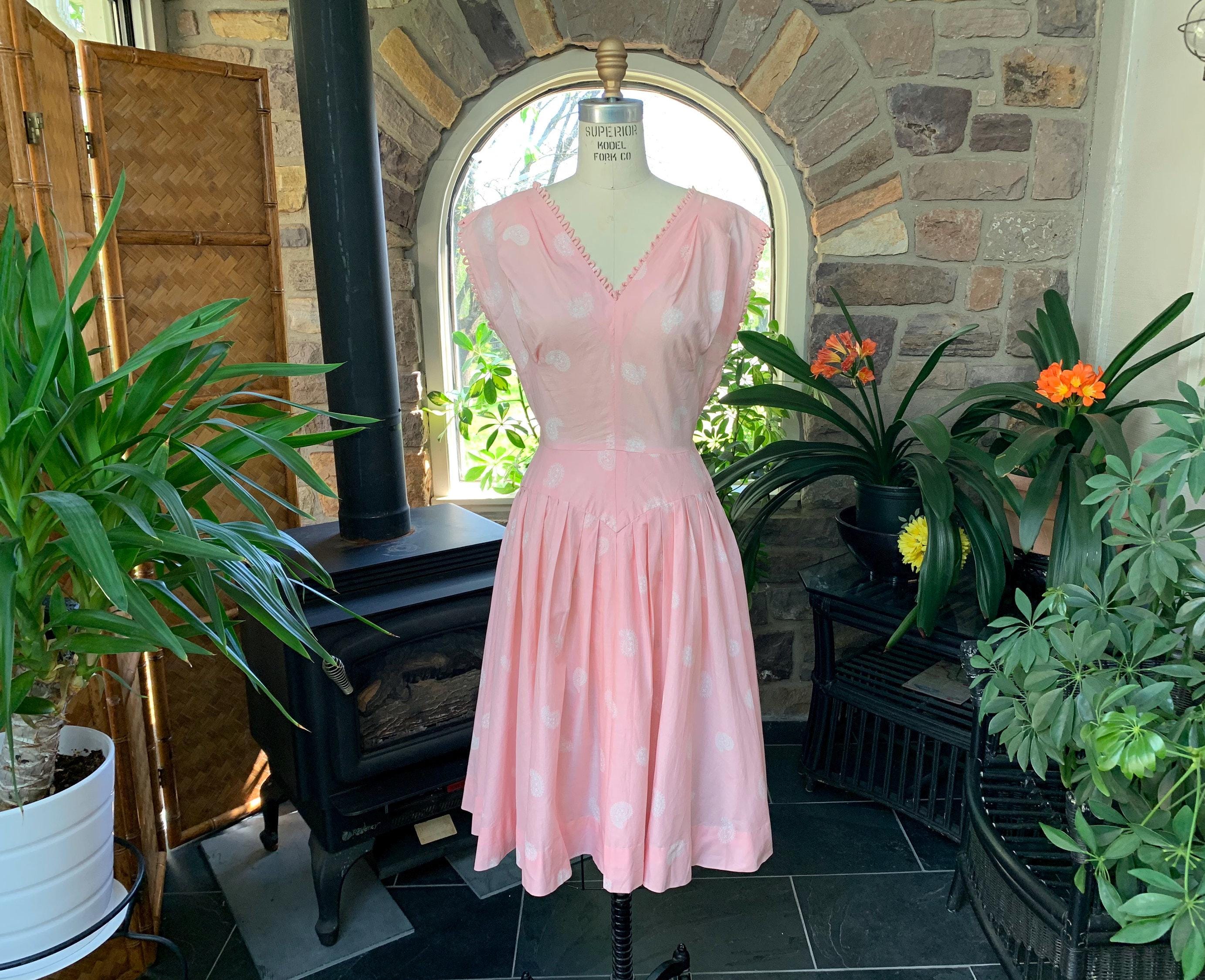 Vintage Frills 1940s Fashion House Of Foxy Ava Dress Vintage 1950s