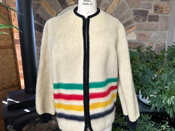 70s HUDSON'S BAY ウールジャケット カナダ製 リバーシブル 70s HUDSON´S BAY ウールジャケット カナダ製 リバーシブル