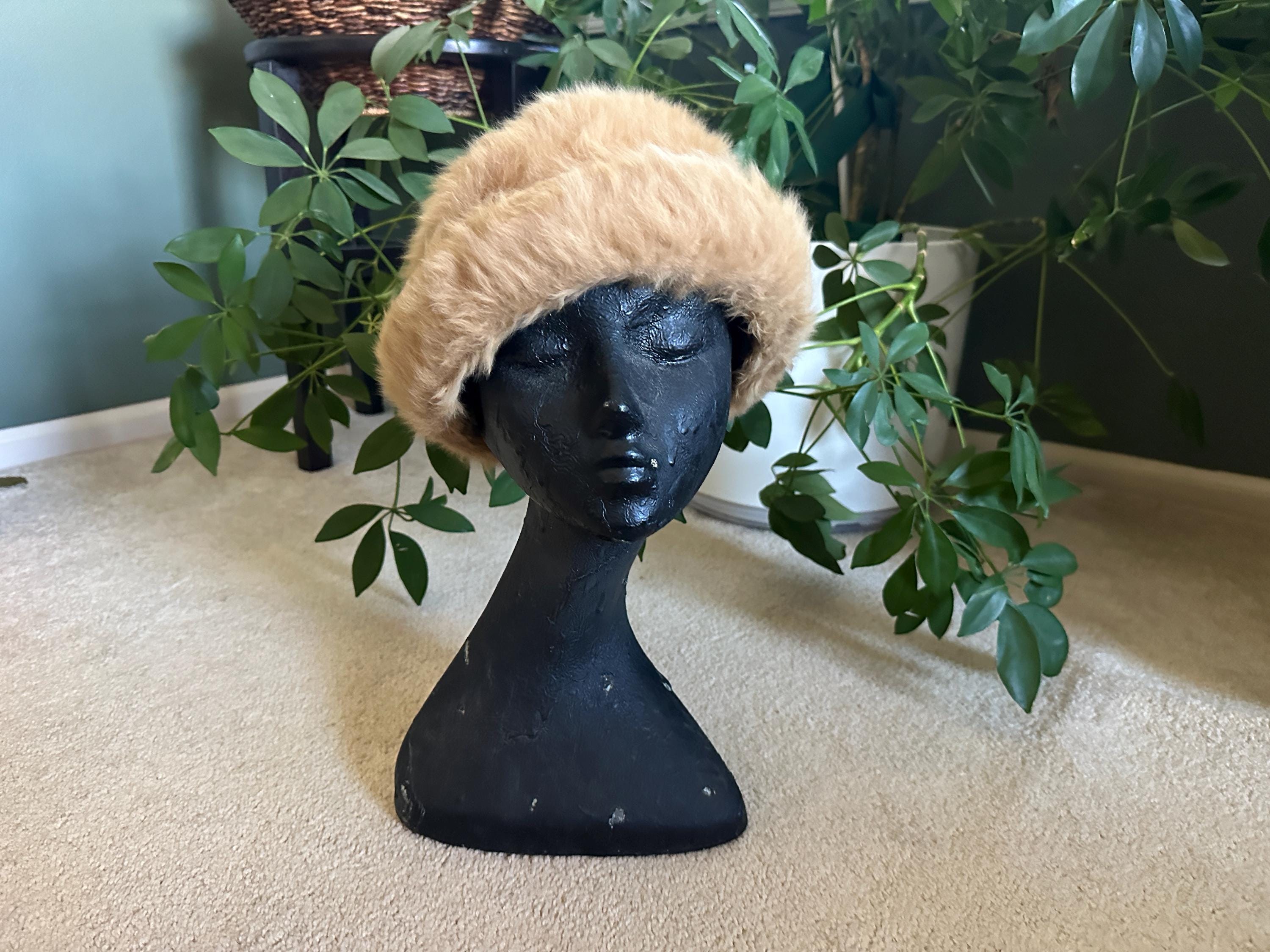 RARE VINTAGE 1930s BRANDT NEW YORK corduroy cloche HAT Vintage Brandt Hat - Etsy main image 2