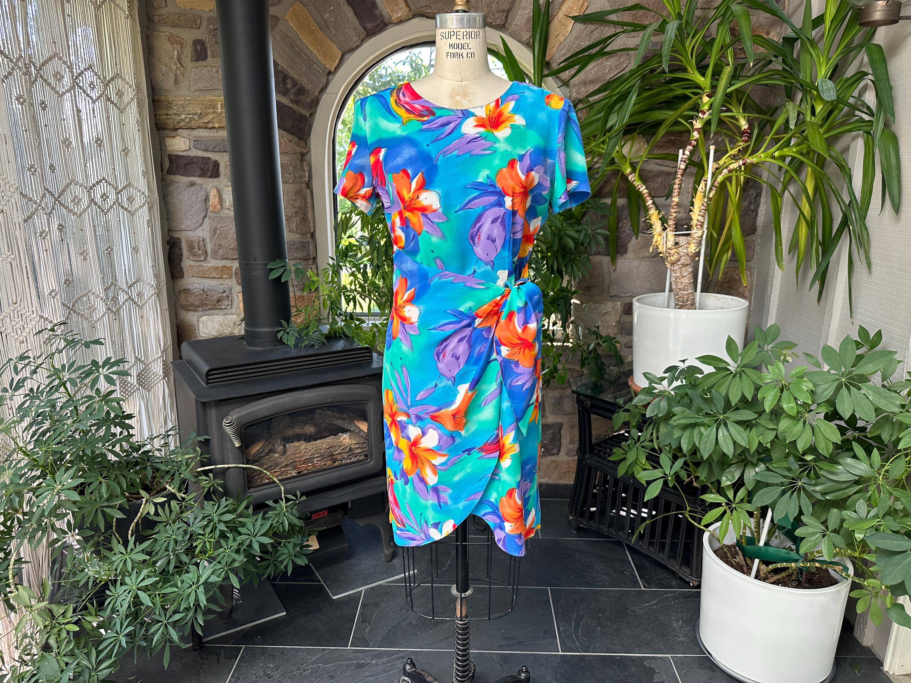 Sarong Style Dress - Etsy