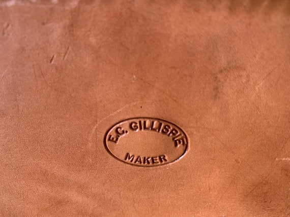 Vintage 1970s Tooled Leather Bucket Bag Melba Let… - image 7