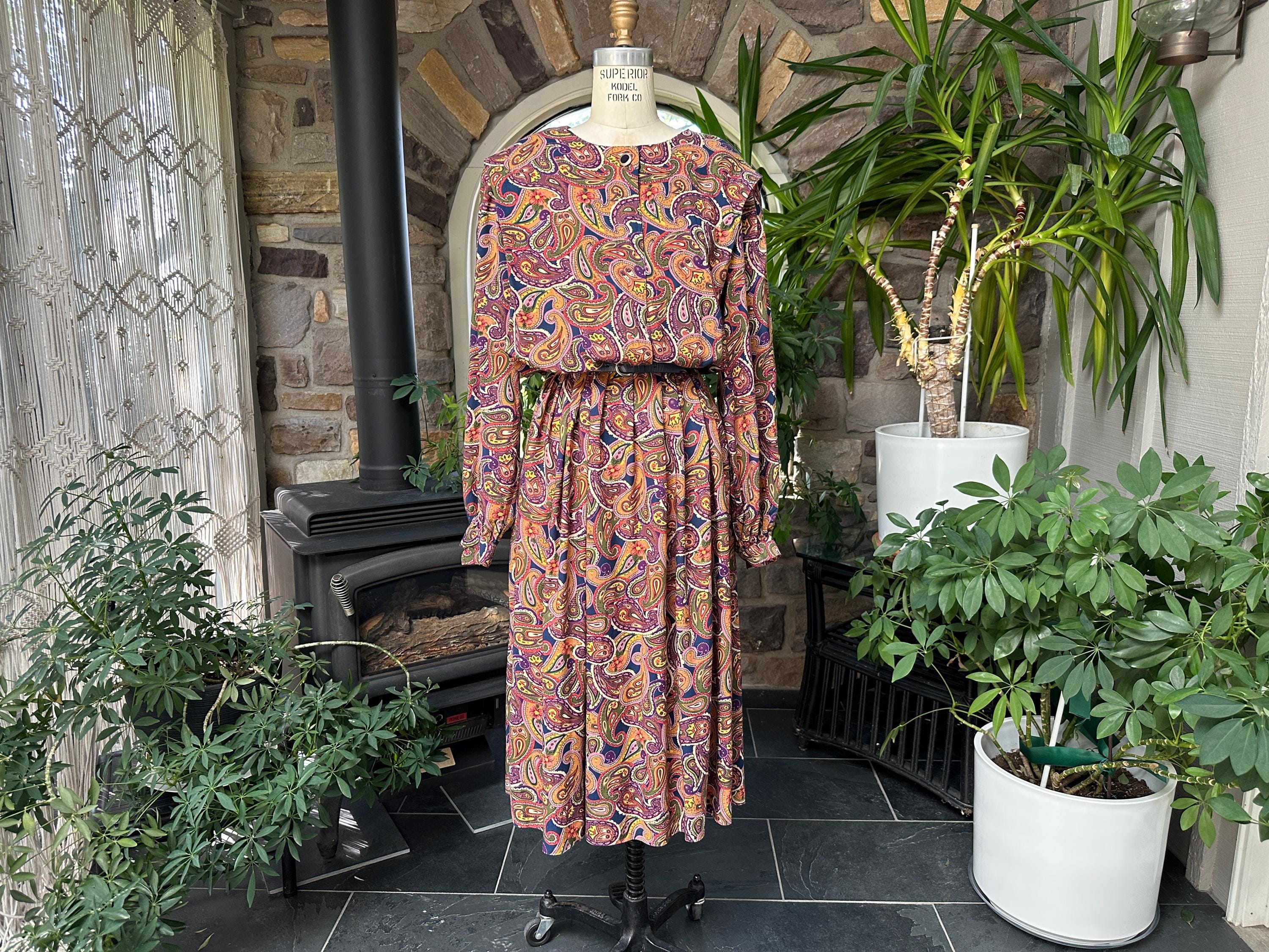 sachin and babi light blue dress Leslie Fay Original Vintage Dresses for Women for sale