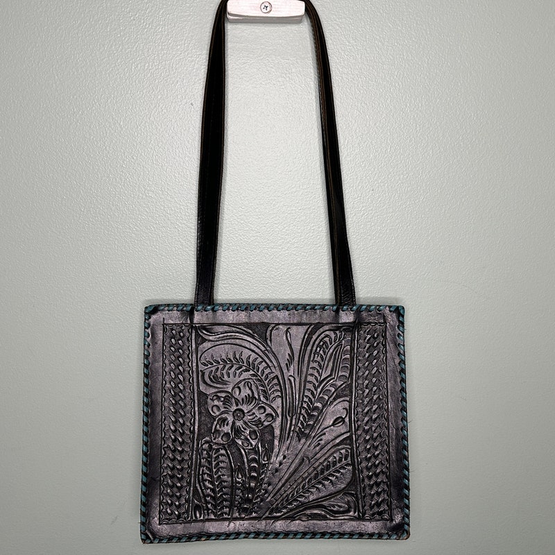 Saguaro Creek Hand-Tooled Bag main image 0