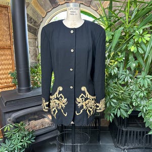 Vintage oscar de la renta blazer - Etsy 日本