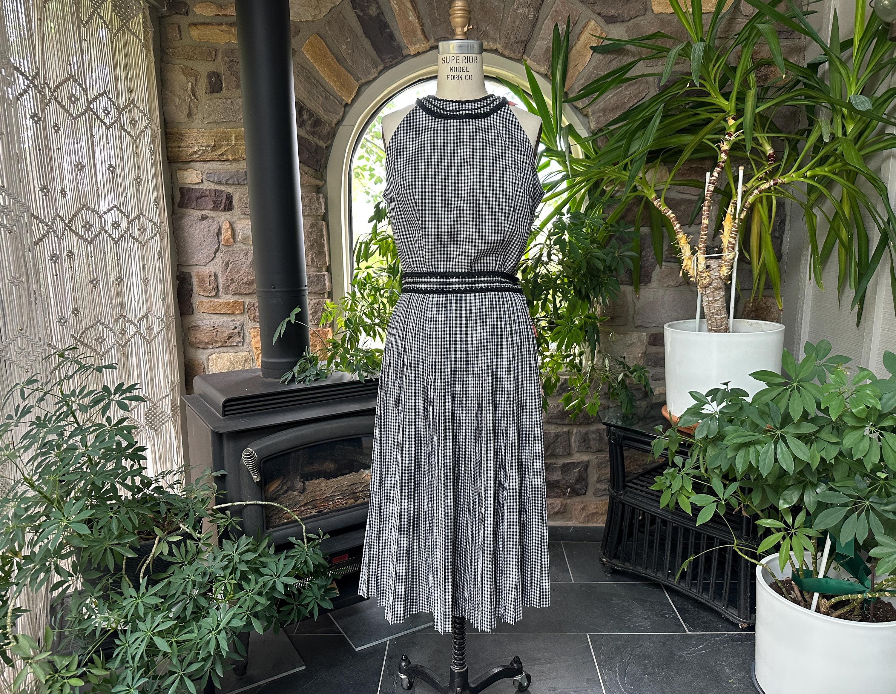 Mod Pleated Dress - Etsy