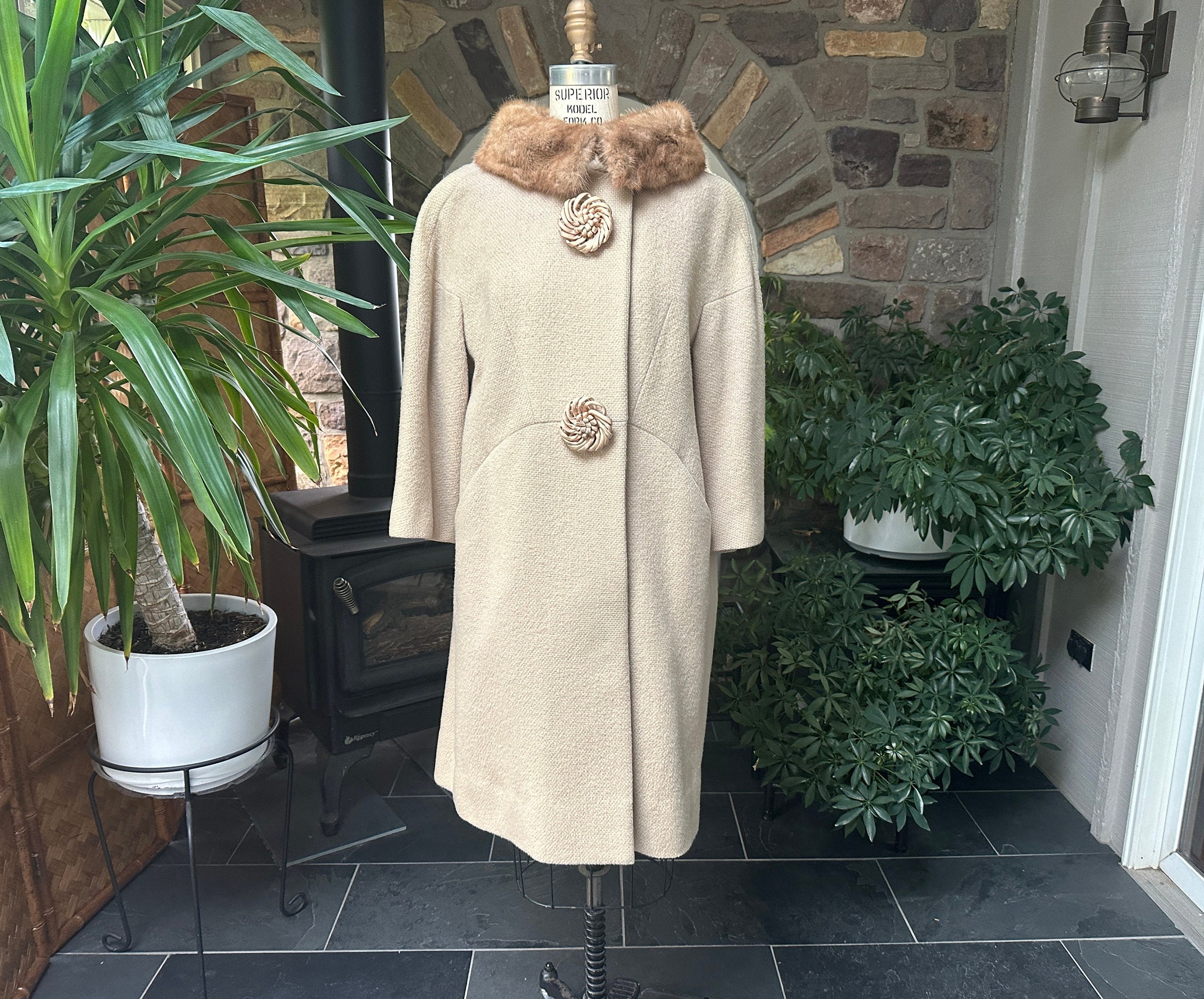 コート on&on Hidden Button Maxi Coat NEW4WHA24_10 Designer fashion, Seoul-fully created | W Concept