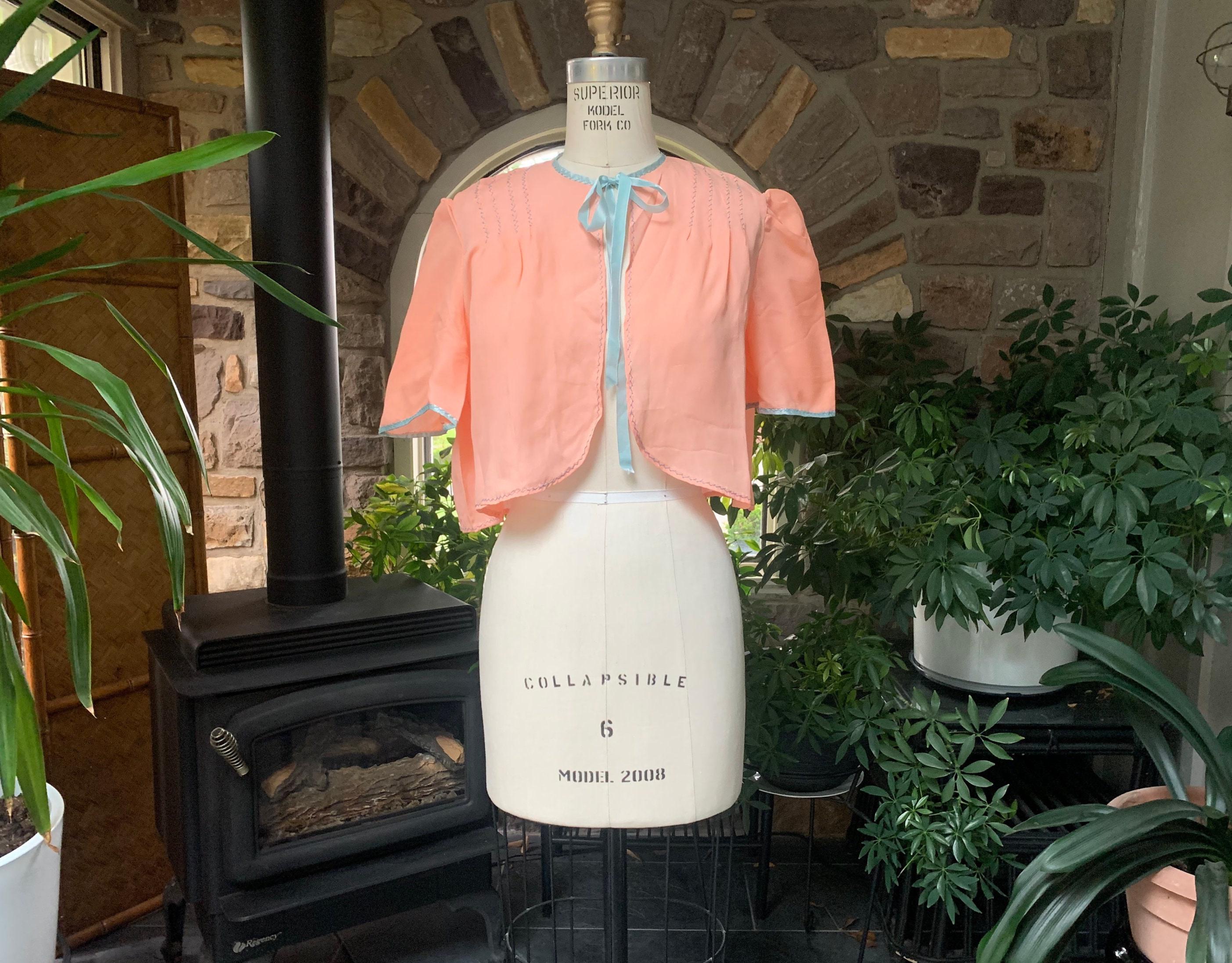 Silk Bed Jacket - Etsy