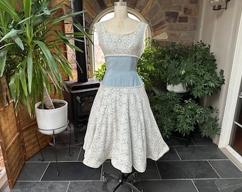 sachin and babi light blue dress MY MICHELLE Womens White Short Sleeve Short Party Fit + Flare Dress Juniors  11 main image 1