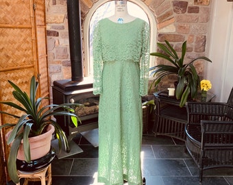 maggy london green lace dress Maggy London Embroidered Floral Overlay Cocktail Dress in Twilight Navy at Nordstrom, Size 8