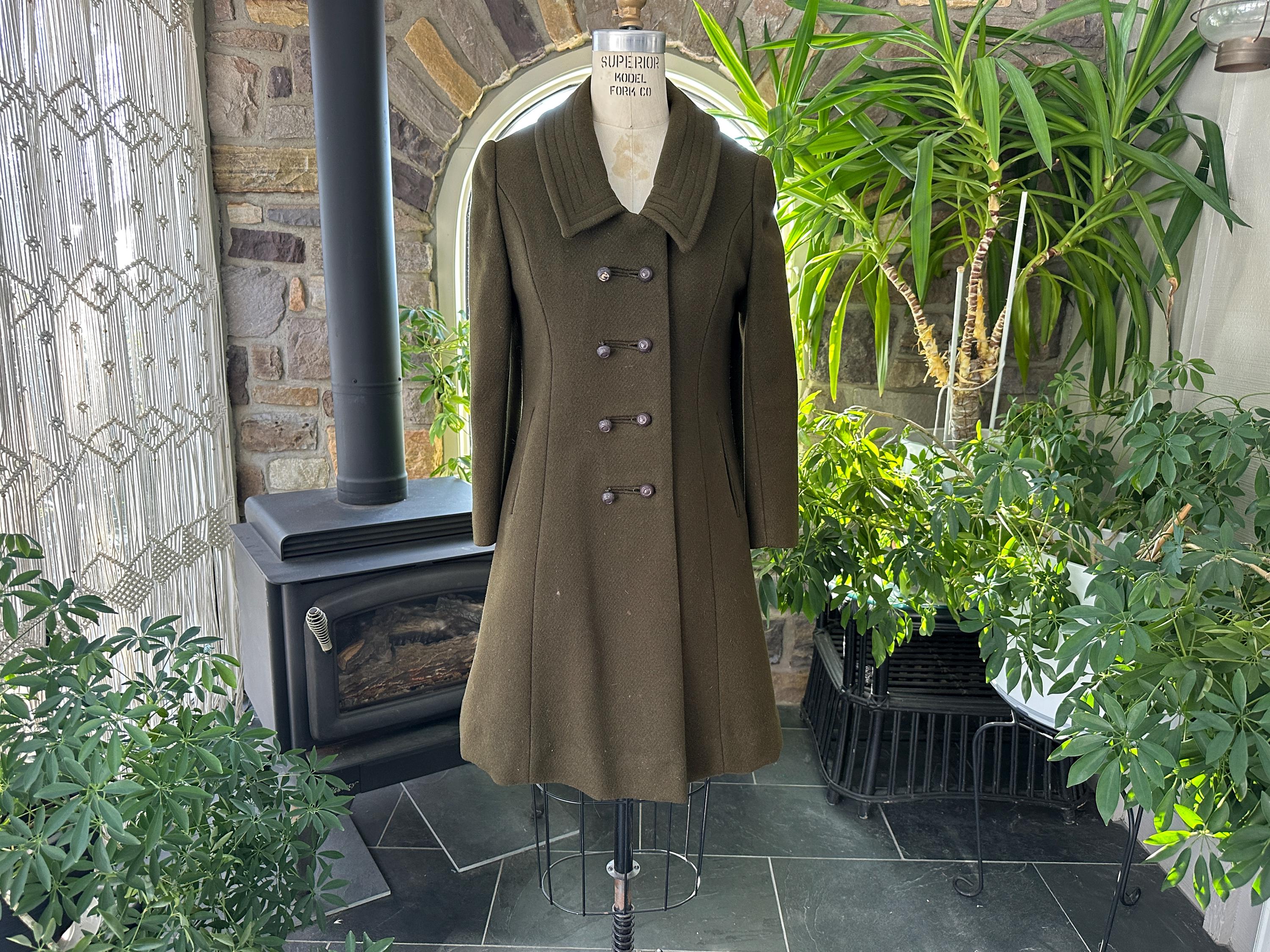 70s Wool Coat - Etsy