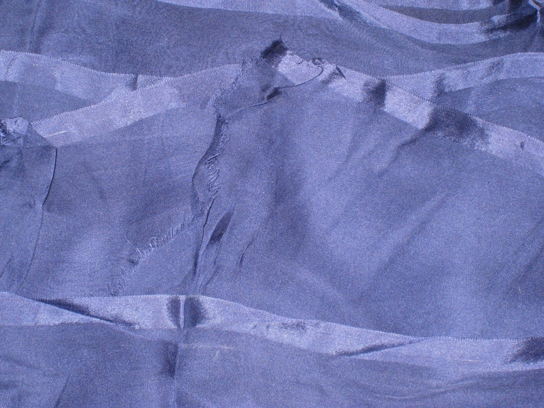 Vintage Material Vintage Sheer Blue Silk Chiffon Fabric Vintage Sewing Supplies Vintage Textiles Doll Clothes Fabric