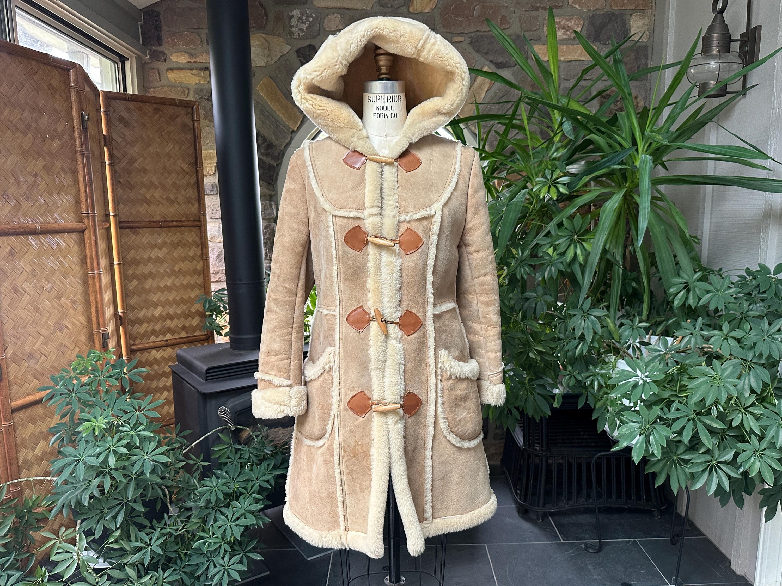 70s Suede Coat - Etsy