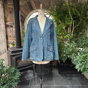 Vintage Faded Glory Workwear Style Cotton Denim Jacket - Etsy Hong
