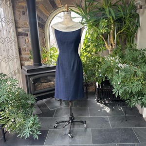 blue dress for baby girl Blue Pleated Jackie O Dress w/Keyhole Back main image 1
