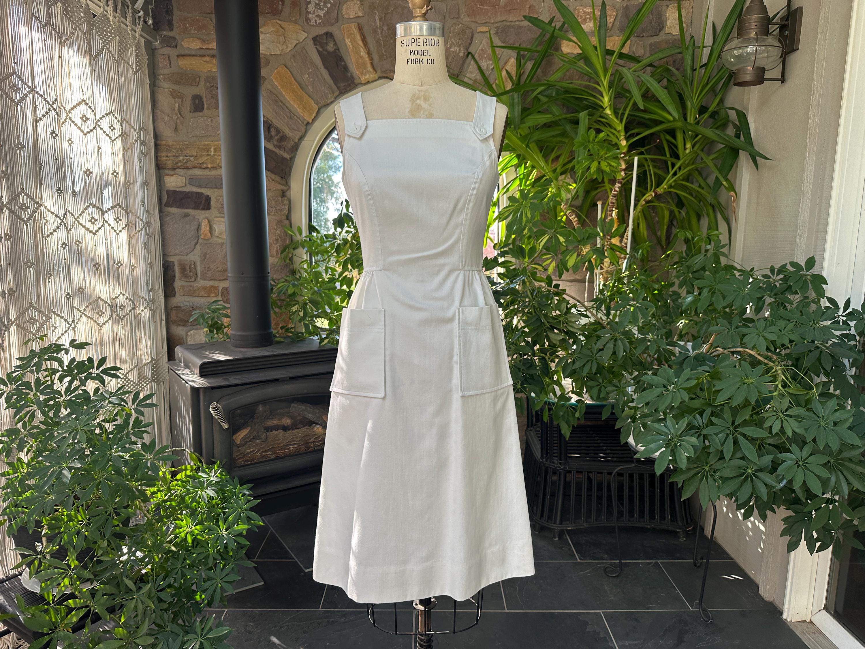 white christmas dresses Summer Cotton Dress- Jana White – Inca Heritage NYC main image 0