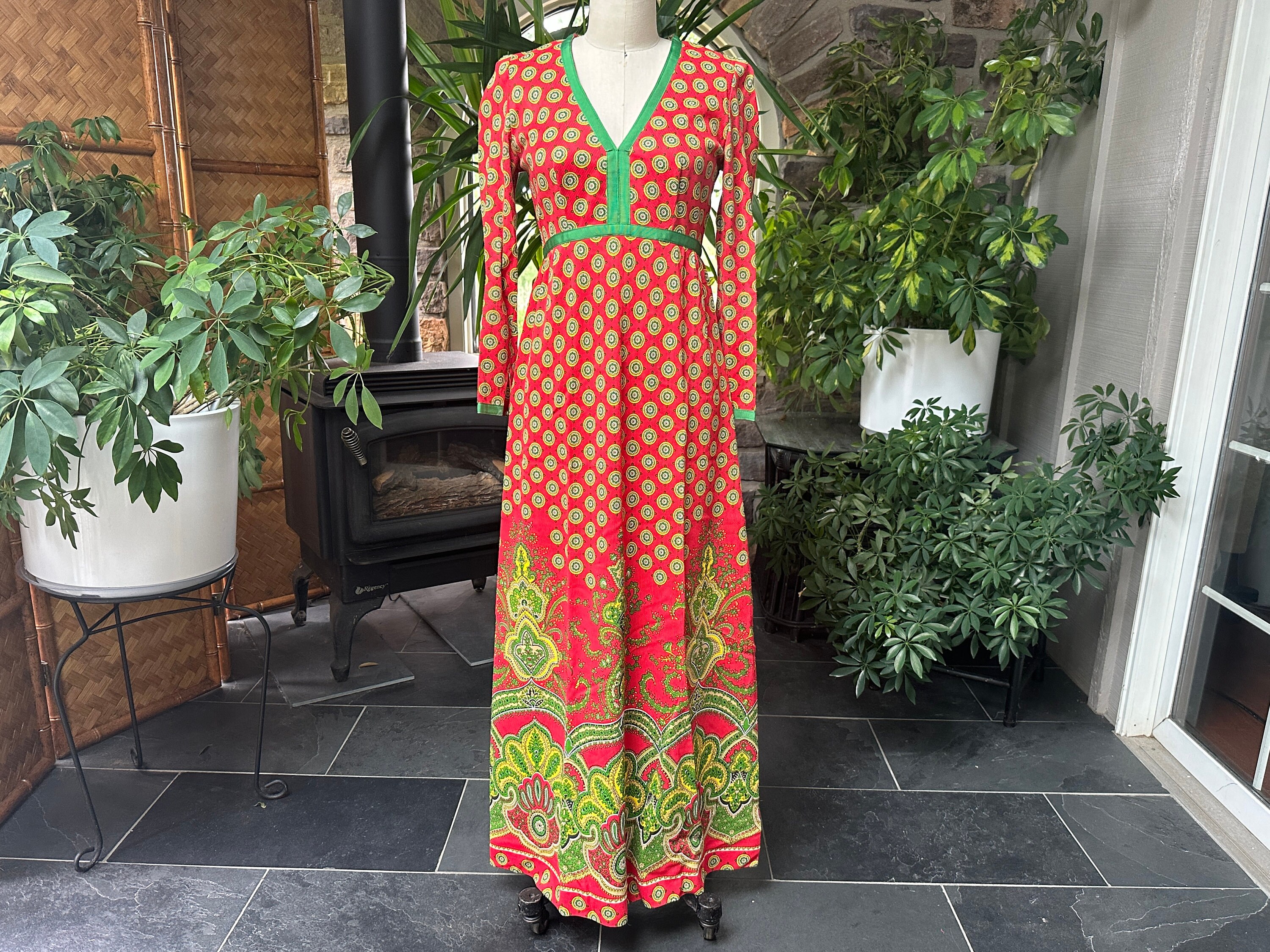 knee length dresses for ladies Cream Cashew Mandala Maxi Dress – FARM Rio
