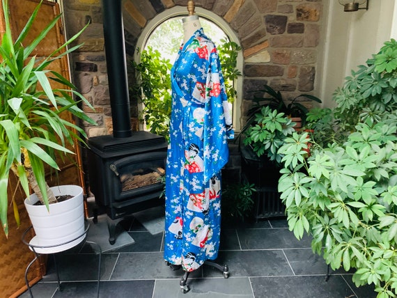 Geisha-Printed Satin PJ main image 1