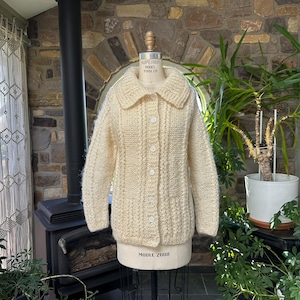 Vintage Cardigan Mohair - Etsy