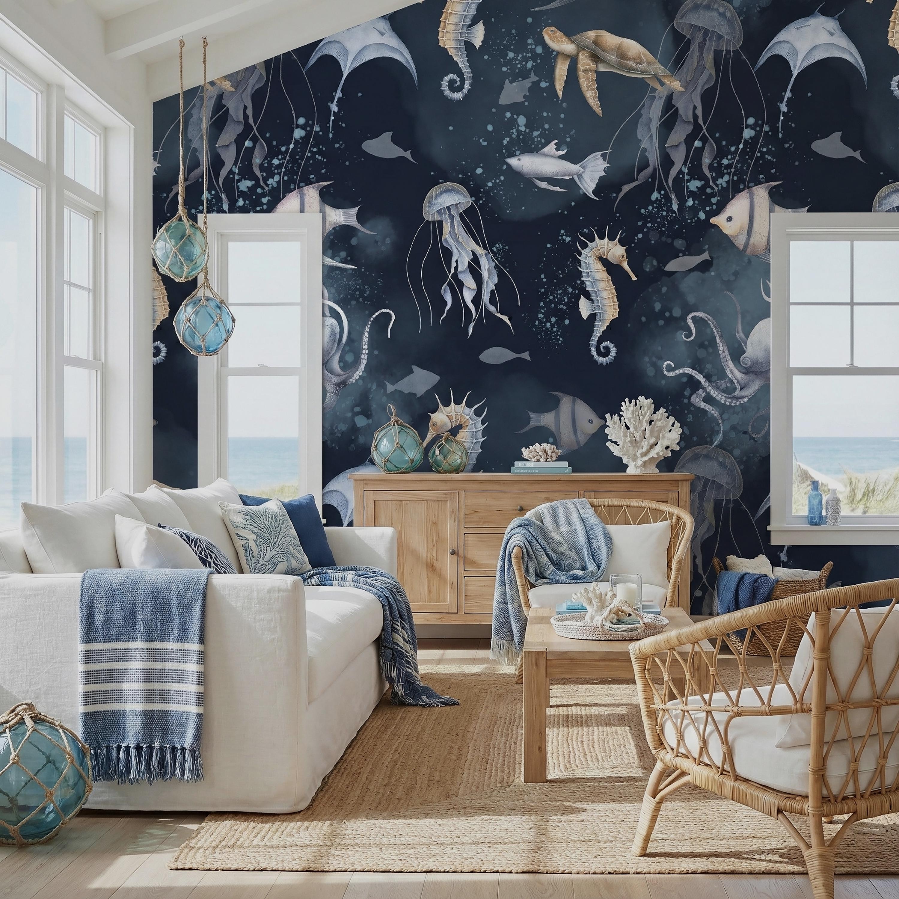 Unterwasserwelt wallpaper - Etsy Österreich, image size:3000x3000