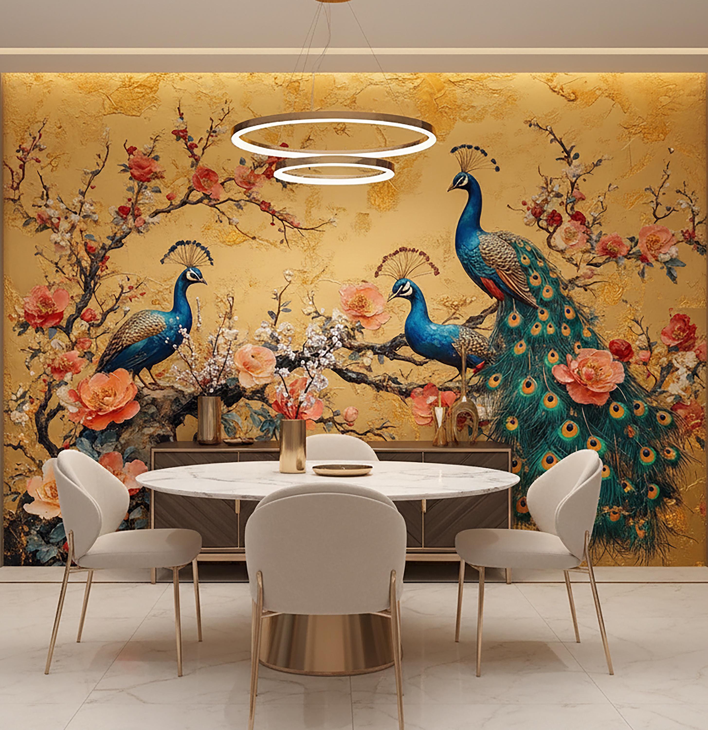 Exotisch behang - Etsy België, image size:2910x3000