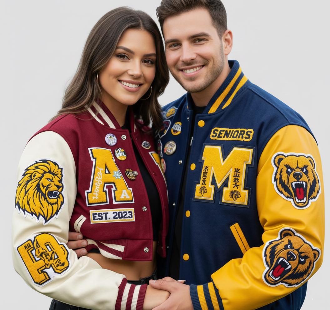 Custom Varsity Jacket | Personalized Letterman Jacket | Chenille or ...