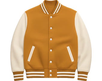 Personalisieren Varsity Letterman Jacke Wolle & Echtleder Ärmel Benutzerdefinierte Baseball Bomber Neue Artikel eingetroffen
