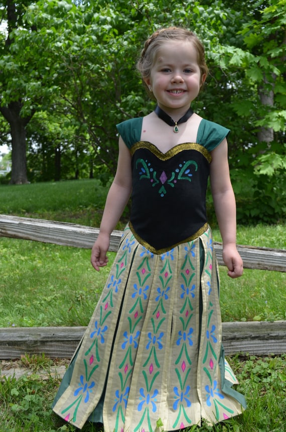Anna Frozen Coronation Dress Pattern