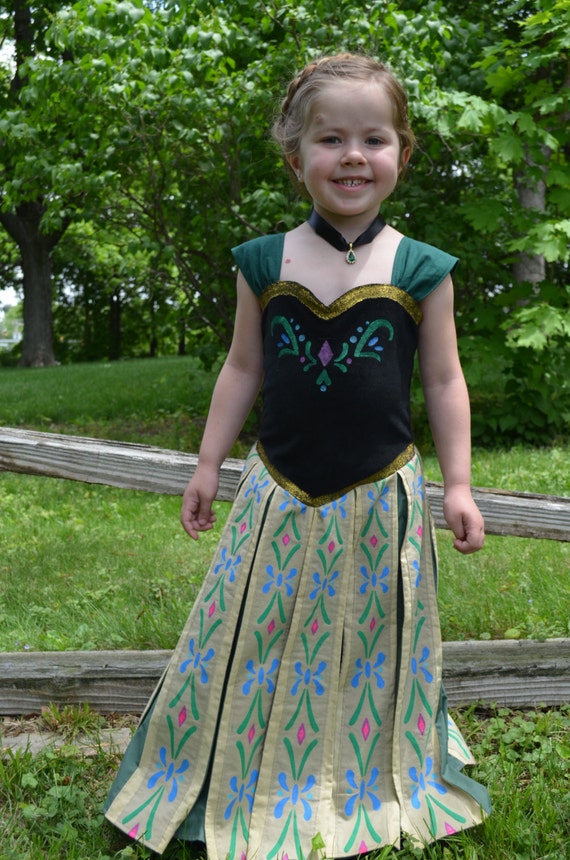 Anna coronation gown hotsell