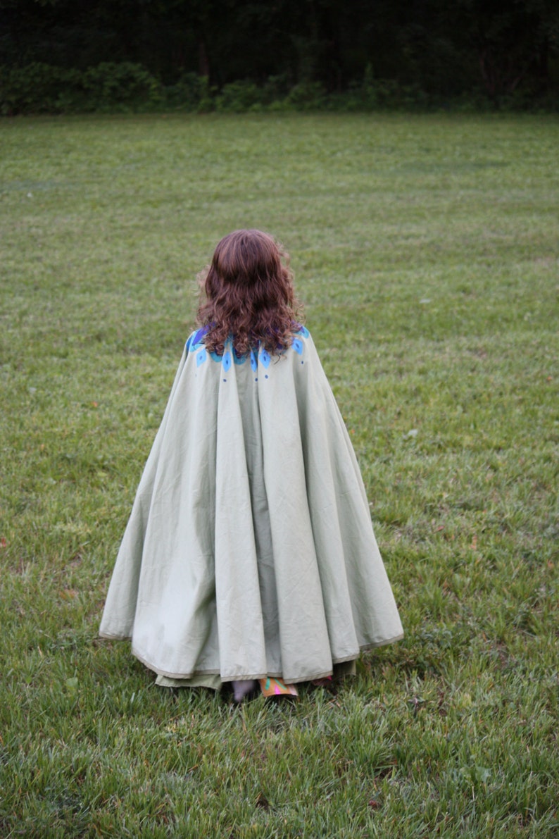 Frozen Princess Anna Inspired Coronation Cape PDF Pattern Etsy