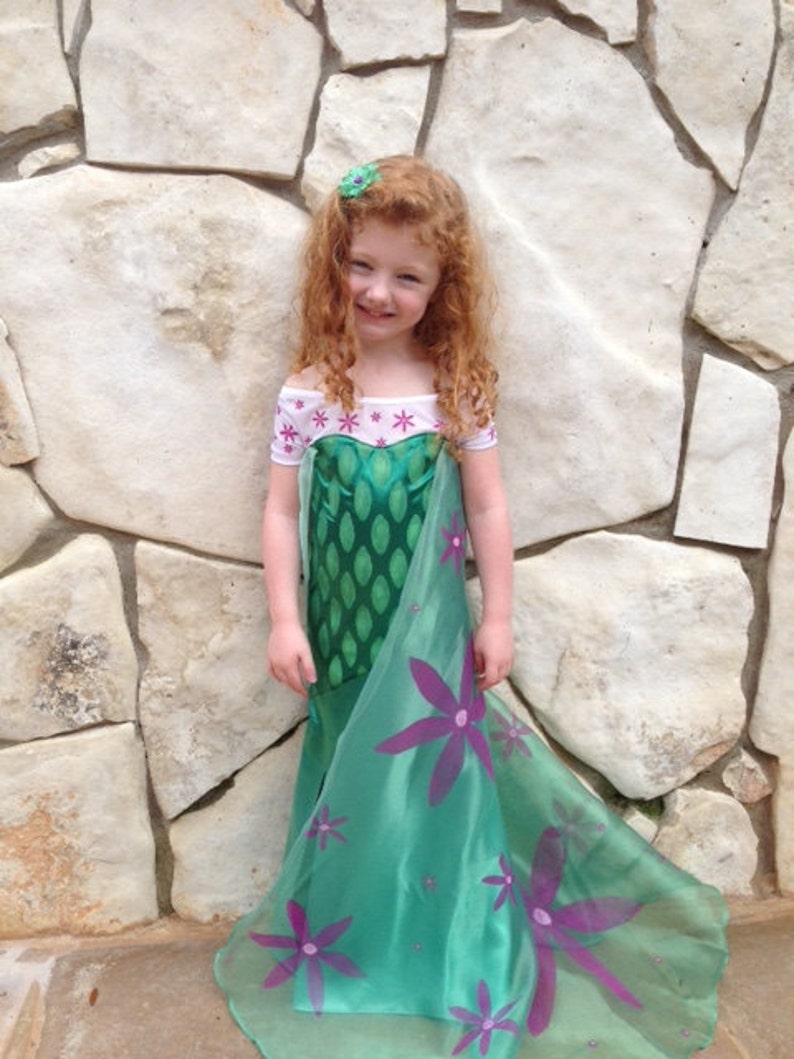 Frozen Fever Elsa Inspired Dress PDF Sewing Pattern Sizes Etsy Women summer dress free crochet patterns
