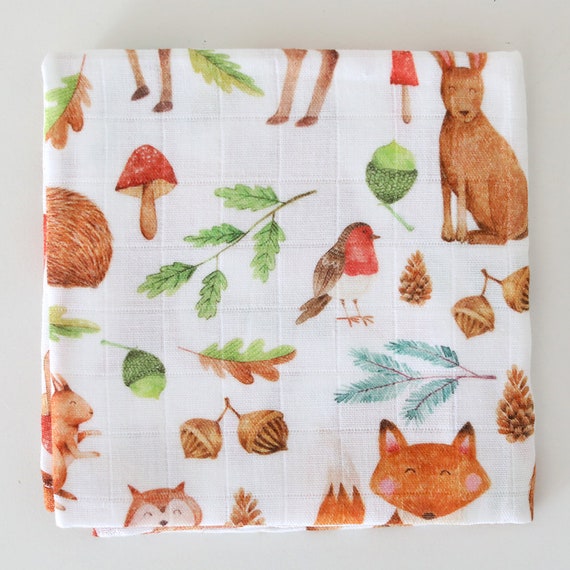 woodland muslin