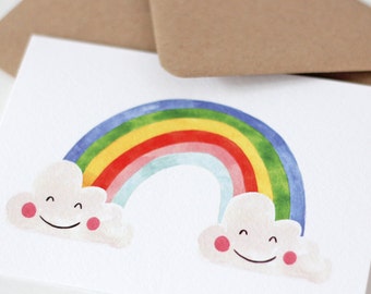 Rainbow Greeting Card