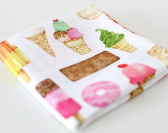 Sweets Muslin Square Burp Cloth Muslin