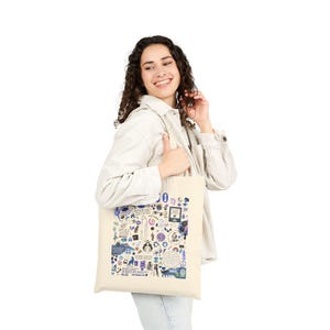 Virgo Zodiac Tote Bag Custom Bridesmaids Gift, Personalized Astrology Lovers Tote for Virgo Best Friend Birthday Gift, Star Sign Bday Gift