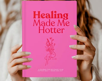 Heartbreak Journal For Breakup Recovery  Gift For Friend, Glow Up Era, Divorce Notebook