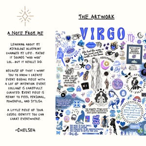 Virgo Zodiac Tote Bag Custom Bridesmaids Gift, Personalized Astrology Lovers Tote for Virgo Best Friend Birthday Gift, Star Sign Bday Gift