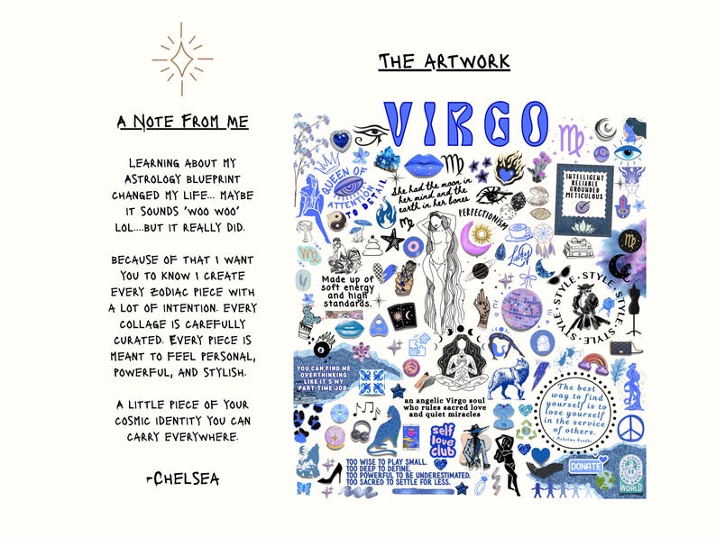 Virgo Zodiac Tote Bag Custom Bridesmaids Gift, Personalized Astrology Lovers Tote for Virgo Best Friend Birthday Gift, Star Sign Bday Gift