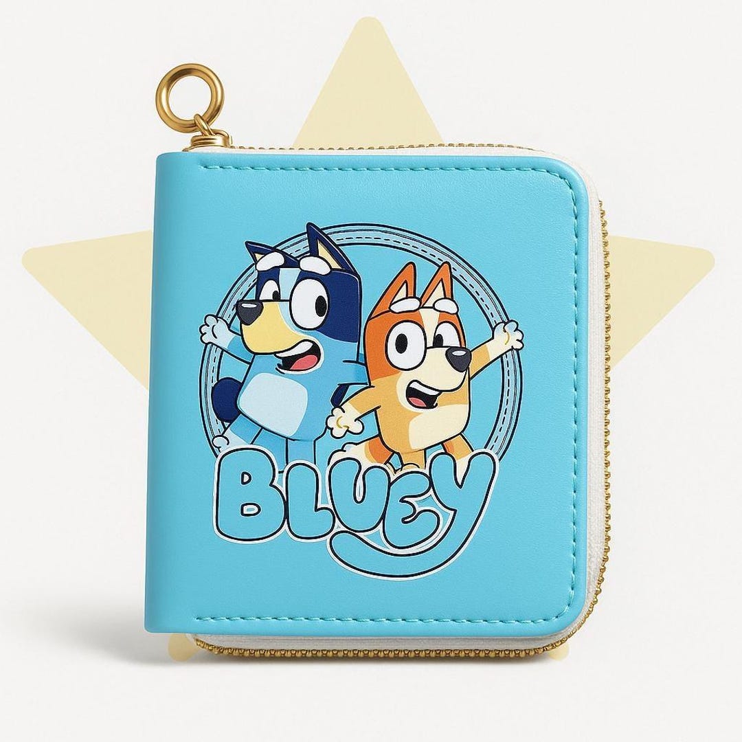 Bluey & Bingo Cartoon Wallet: Kids Mini Purse Gift - Etsy Canada