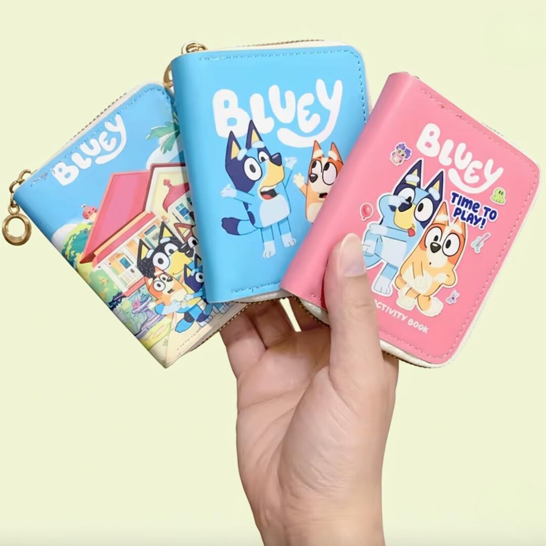 Bluey & Bingo Cartoon Wallet: Kids Mini Purse Gift - Etsy UK