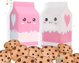 Kawaii Milk Carton Squishy. Stress Relief Toys for grown ups or Kitchen Pretend Play for Little Bakers. Slow Rising spongy toys.