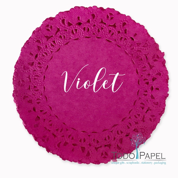 Pink Paper Doilies Etsy