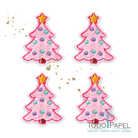 Pink felt christmas tree Clearance