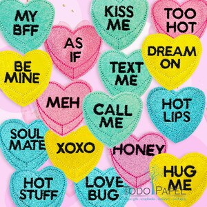 FELTIE Konversationshjärtan - Alla hjärtans dag-pyssel, Rosetttillverkning